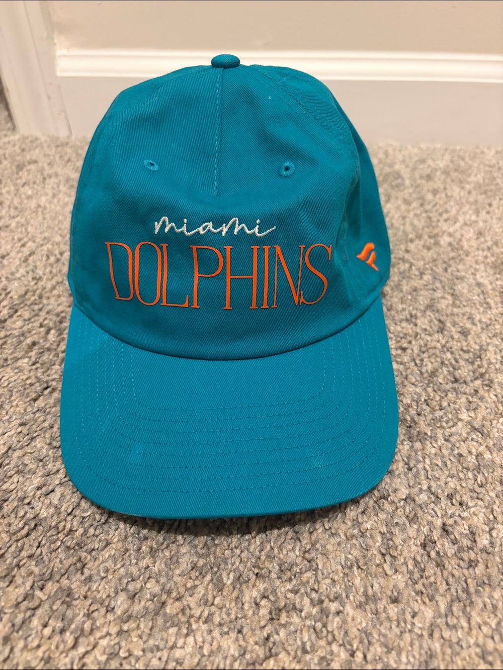 Miami Dolphins Teal Baseball Cap